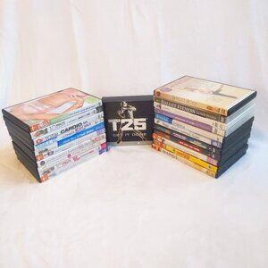 22 Fitness DVDs with Varierty of Workouts